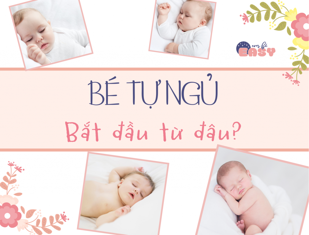 Bé tự ngủ bắt đầu từ đâu